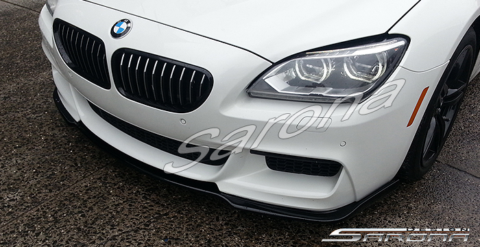 Custom BMW 6 Series  Coupe, Convertible & Sedan Front Add-on Lip (2012 - 2019) - $425.00 (Part #BM-073-FA)